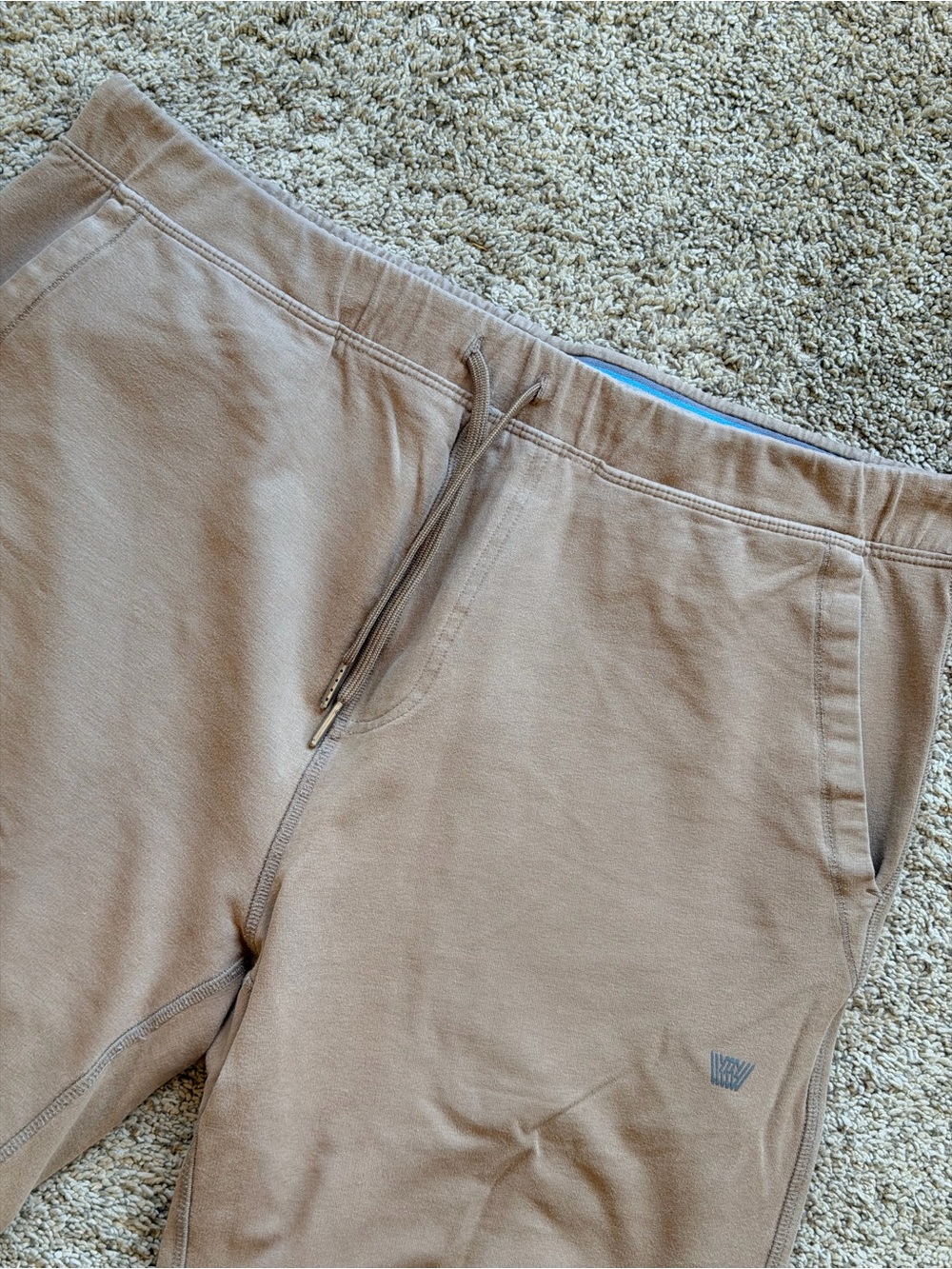 Mack Weldon Men's Tan Ace Jogger